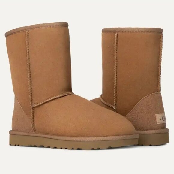 NIB UGG Boots Women's Classic Short II-Chestnut - Picture 3 of 5